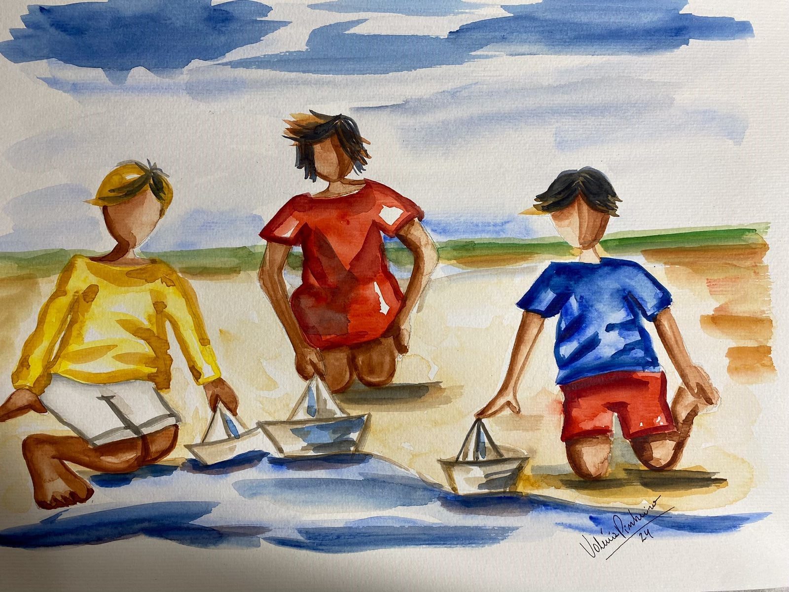 Barco de papel