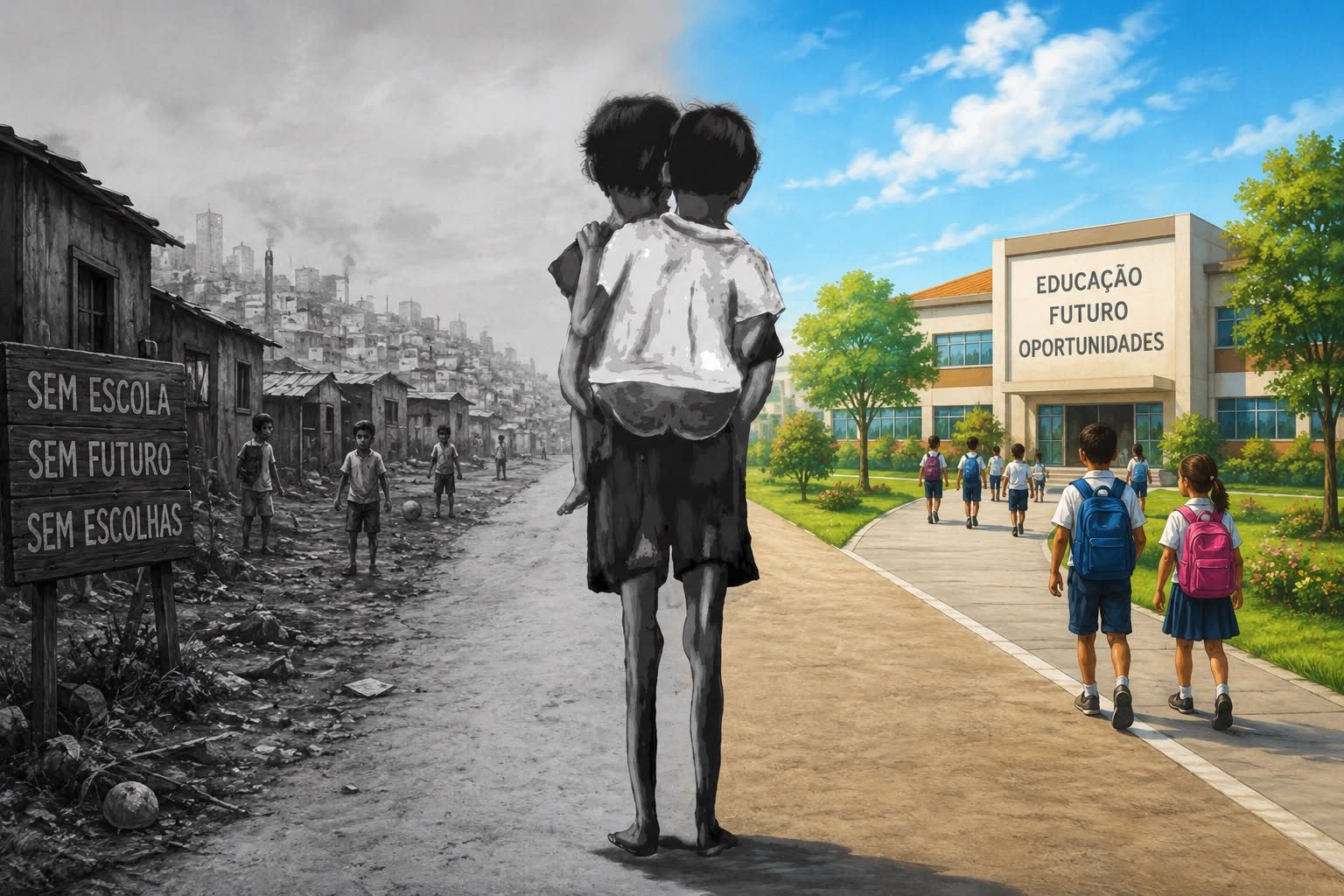 Educação x Exclusão do ensino